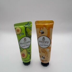 Brand New OMYAYA Avocado and Honey Hand Cream Set